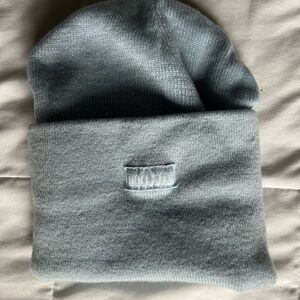 Hollister Sky Blue Knit Beanie